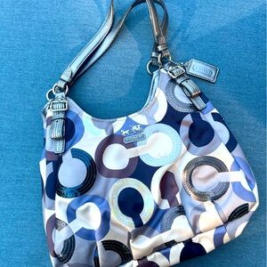 Coach Multicolor Circles Tote